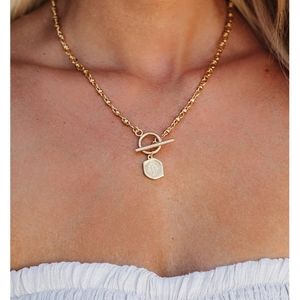 MARRIN COSTELLO - SIA TOGGLE PENDANT NECKLACE